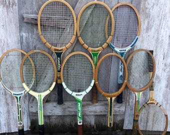 Raquette de tennis vintage Frank Sedgman Wilson Squire Speed