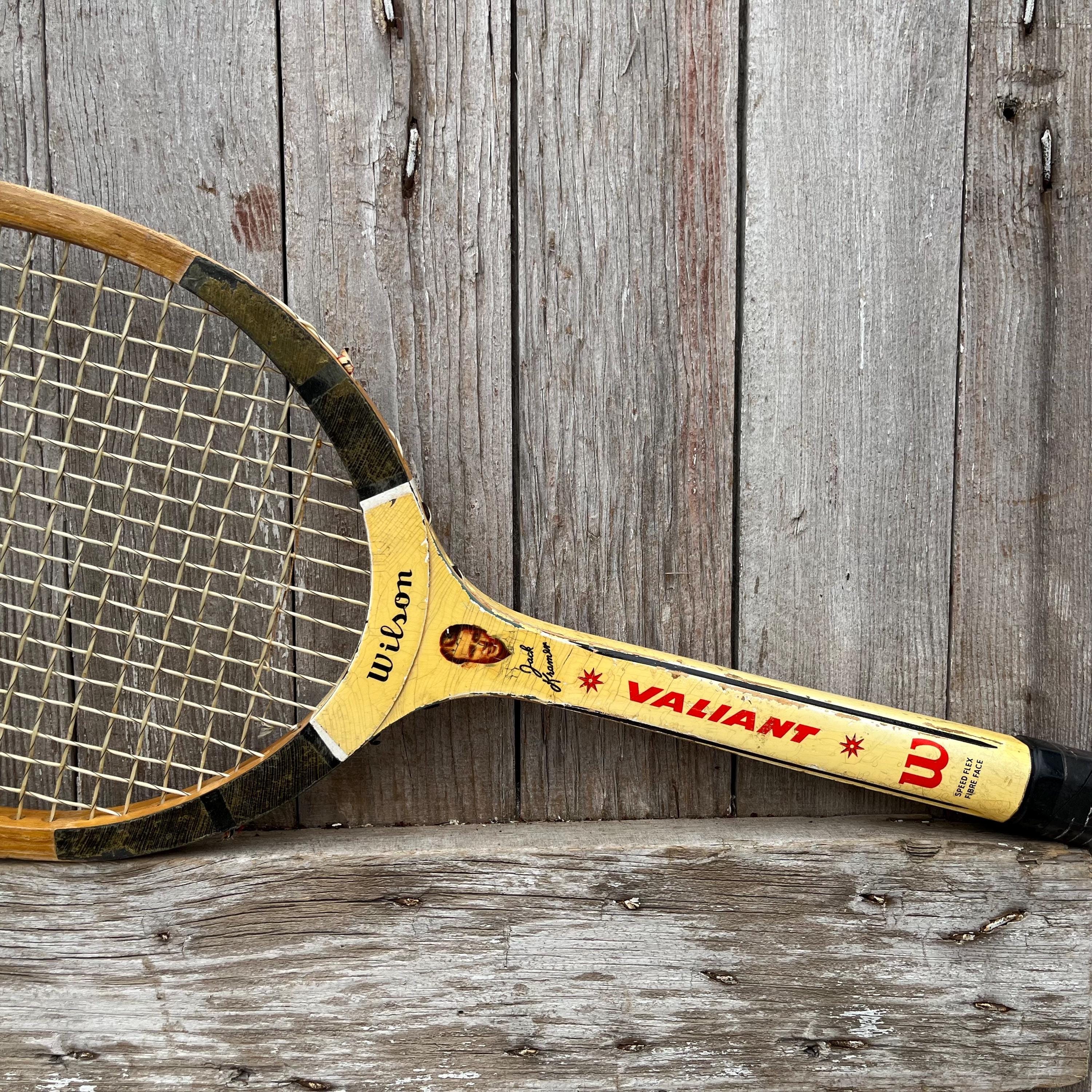 Jim Kramer Tennis Racket Wood Tennis Racket Wilson Jack Kramer Pancho Gonzales Spalding Head ...