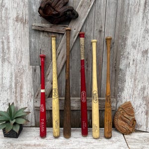 Bate de béisbol de madera vintage Louisville Slugger Wilson Harold Baines Chicago White Sox George Brett TU ELECCIÓN C imagen 1