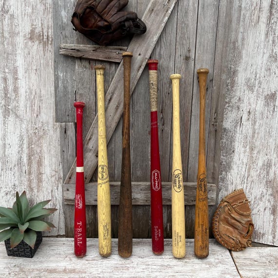 Vintage Wood Baseball Bat Louisville Slugger Wilson Harold Baines Chicago White Sox George Brett YOUR CHOICE C