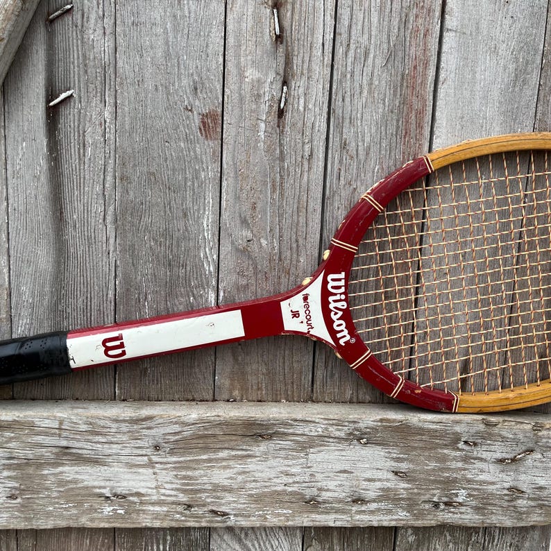 Wood Tennis Racket Wilson Jack Kramer Pancho Gonzales Spalding Head ...