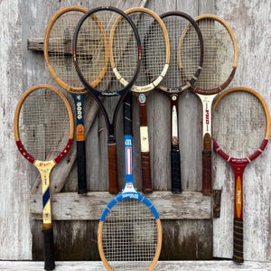 RAQUETTE de TENNIS DUNLOP EN BOIS - Twist'n Broc