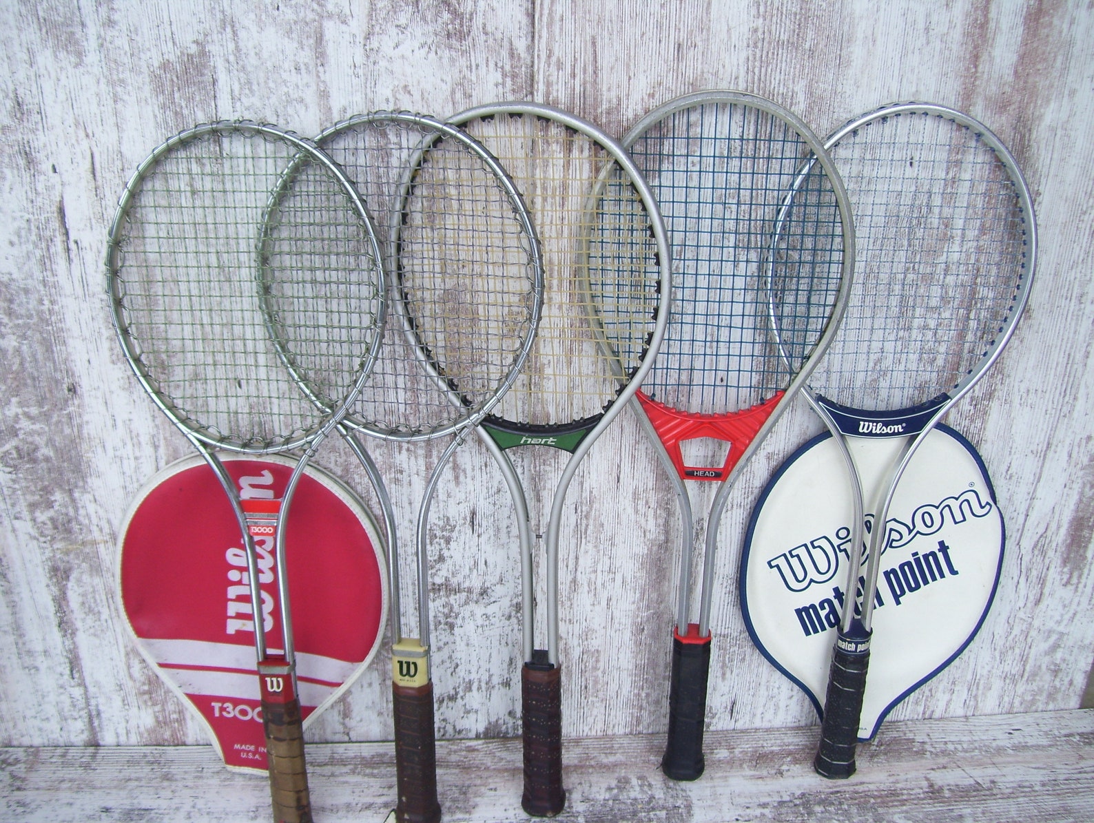Steel Tennis Rackets Wilson Steel T 3000 Match Point Head Etsy