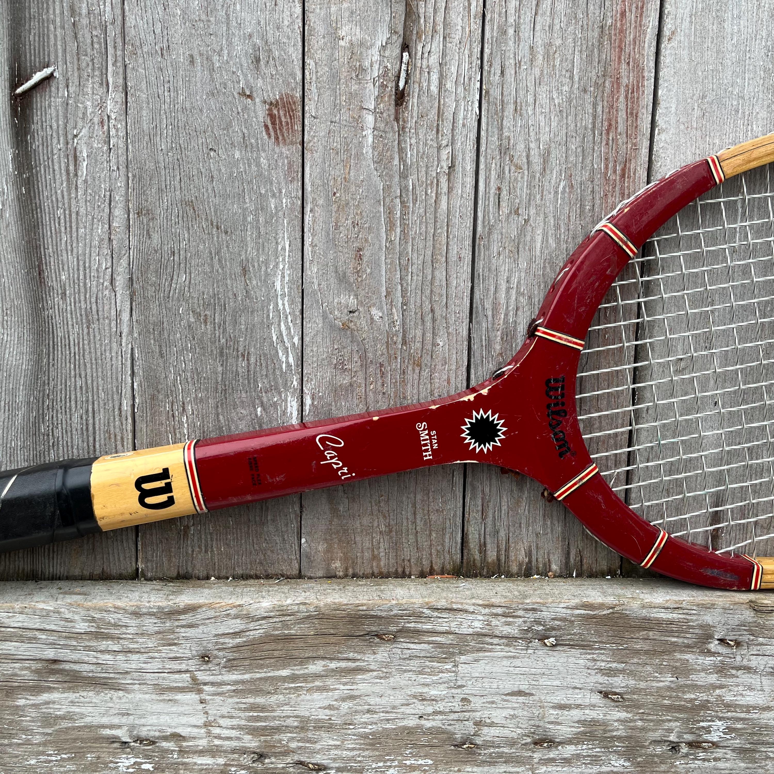 Jimmy Connors Racquets Wood Tennis Racket Wilson Stan Smith Jimmy Connors Head Guillermo Vilas ...