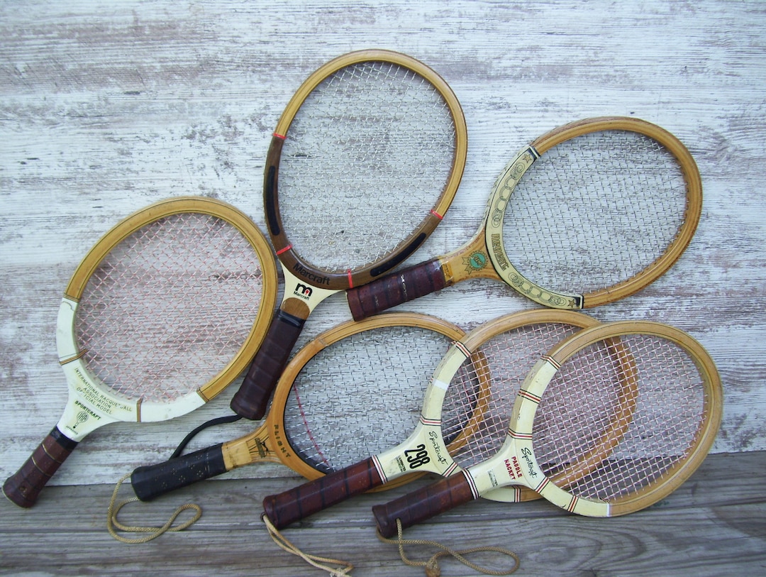 Wood Racquetball Racquets Regent Champ Slazenger Flight Sportcraft ...