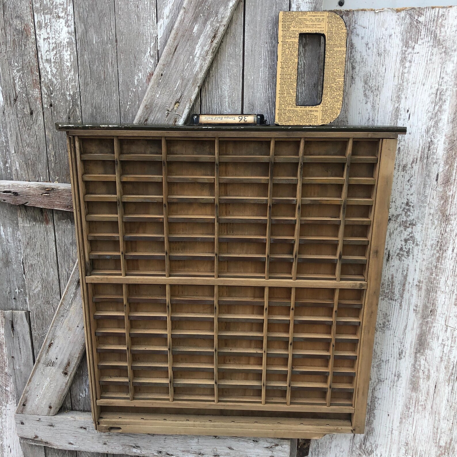 Hamilton Wood Printers Drawer Typeset Wanner Letterpress Printer Tray ...