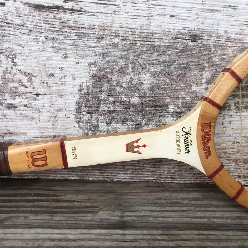 Raquette De Tennis Spalding Pancho Gonzales – Manche M 4 1/2 – Vintage