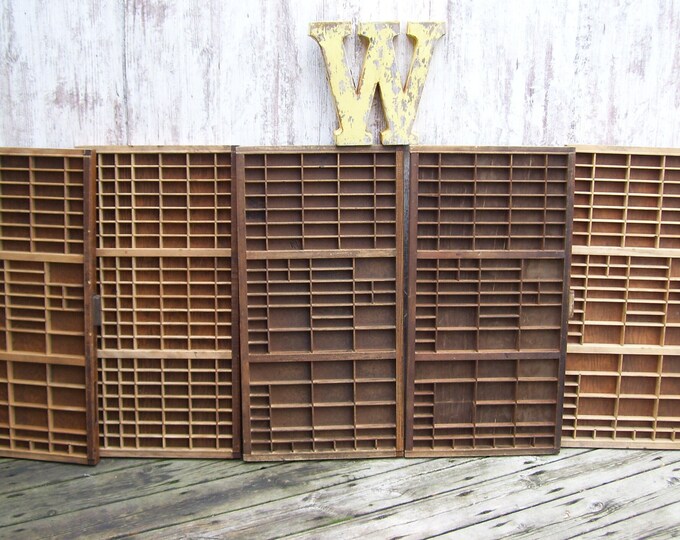 Hamilton Printers Drawer Typeset Letterpress Tray Thompson Co