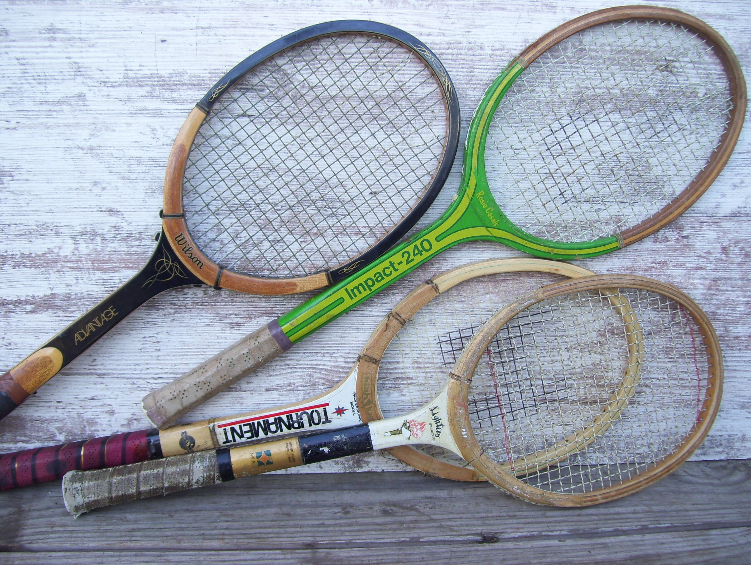 Spalding Speedshaft 4-1/2 Vintage Wood Fiberglass Tennis Racquet