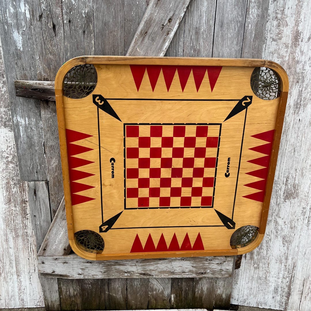 Carrom Game Board Vintagenull