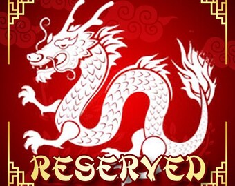 RESERVED For Customer RUSH Out Order