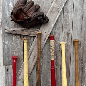 Bate de béisbol de madera vintage Louisville Slugger Wilson Harold Baines Chicago White Sox George Brett TU ELECCIÓN C imagen 5