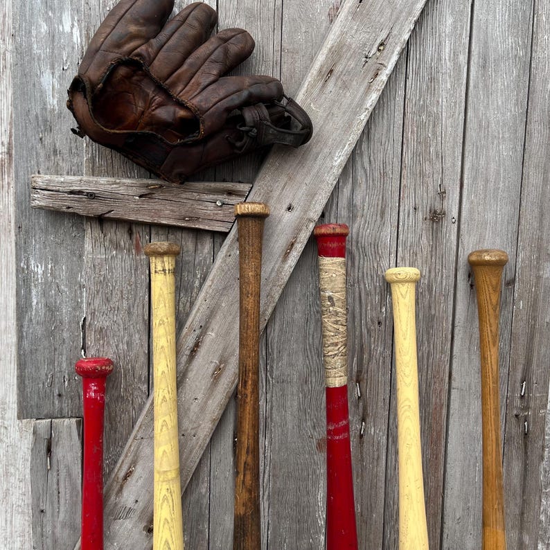 Bate de béisbol de madera vintage Louisville Slugger Wilson Harold Baines Chicago White Sox George Brett TU ELECCIÓN C imagen 5