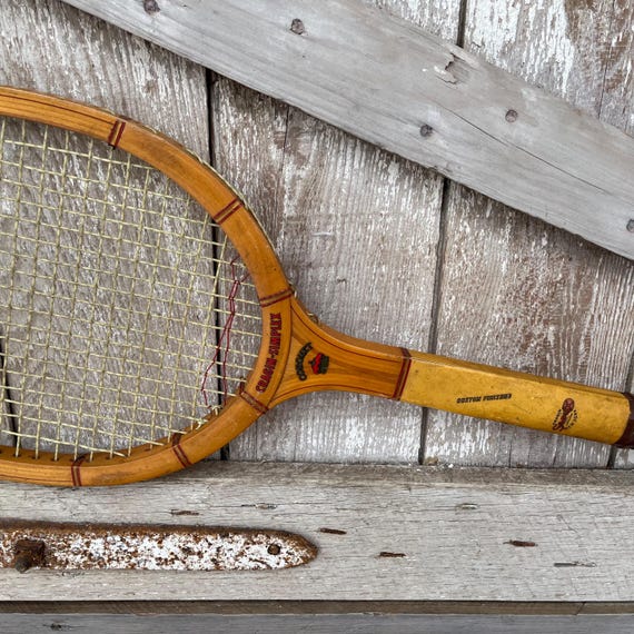 Raquettes de tennis en bois Slazenger Bancroft Wilson Dunlop Raquettes de tennis en bois de sport 52