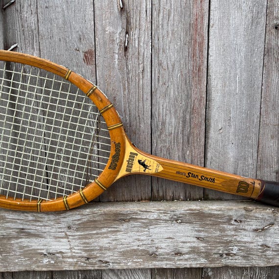 Raquette Tennis Bois Vintage – Wilson Stan Smith Capri – Collection