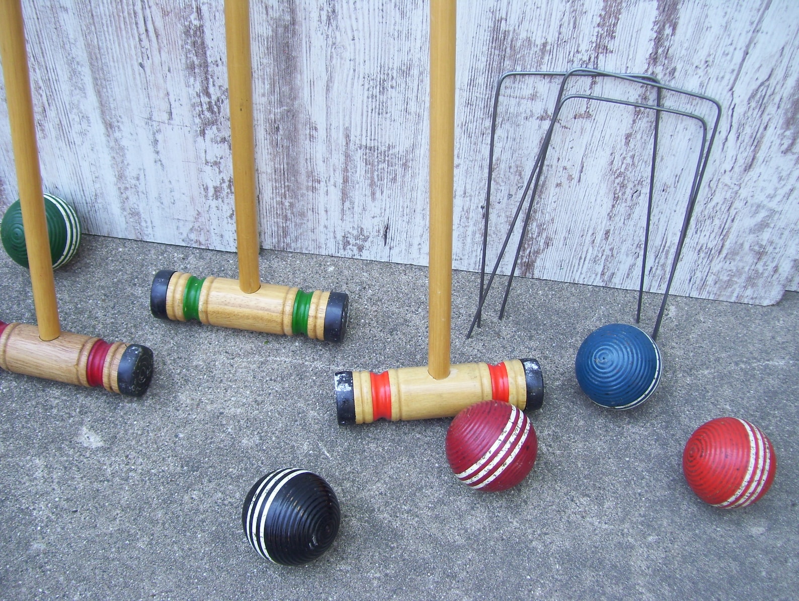 Croquet Wickets 9 Metal Replacement Hoops Etsy