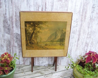 Vintage Folding Card Table-the Durham Line Table Number 722-MCM