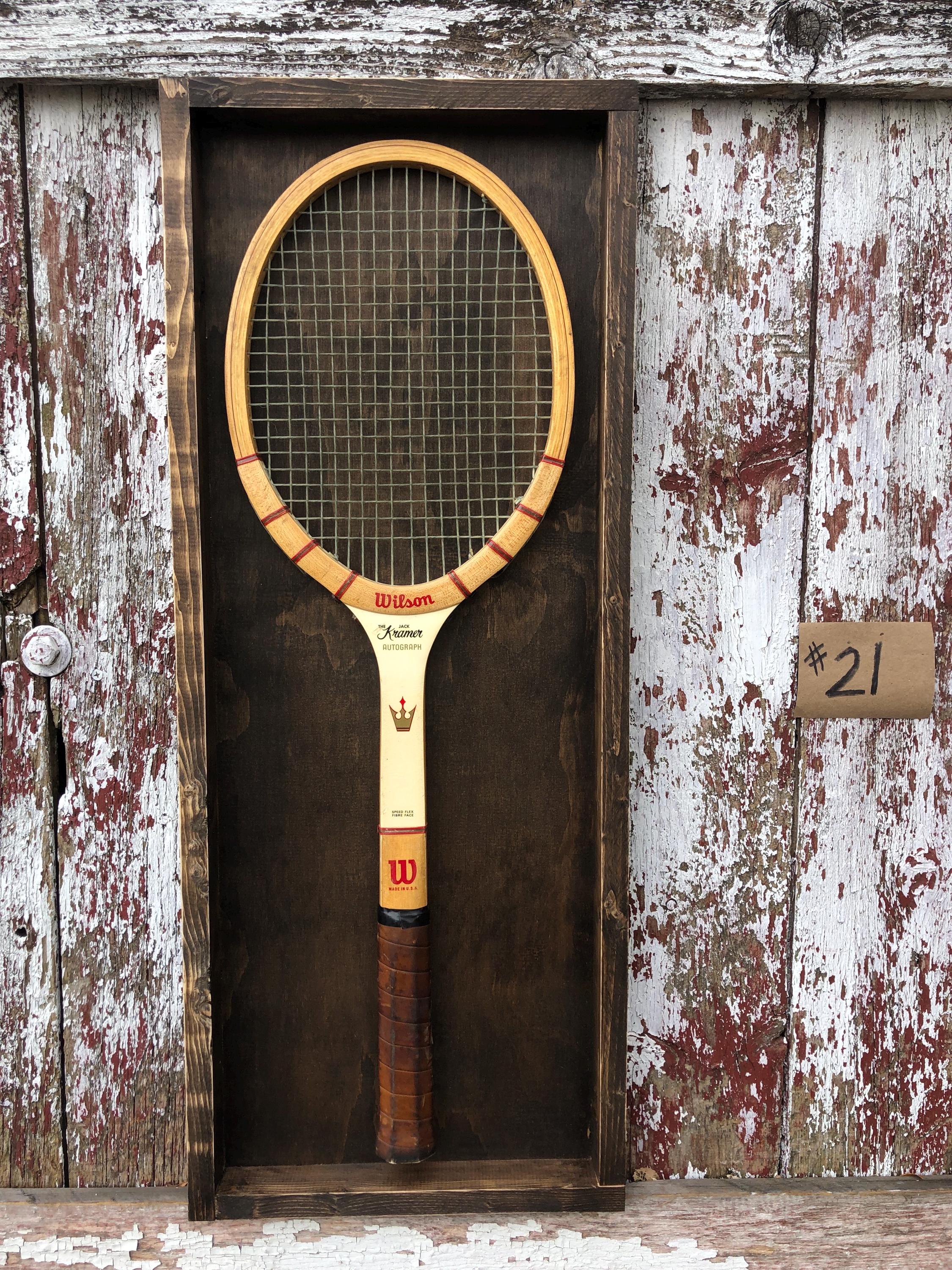 Wood Tennis Rackets Wilson Stan Smith Alice Marble Jack Kramer