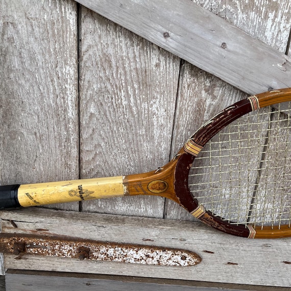 ANCIENNE RAQUETTE TENNIS bois Thevenon Compétition EUR 19,00 - PicClick FR
