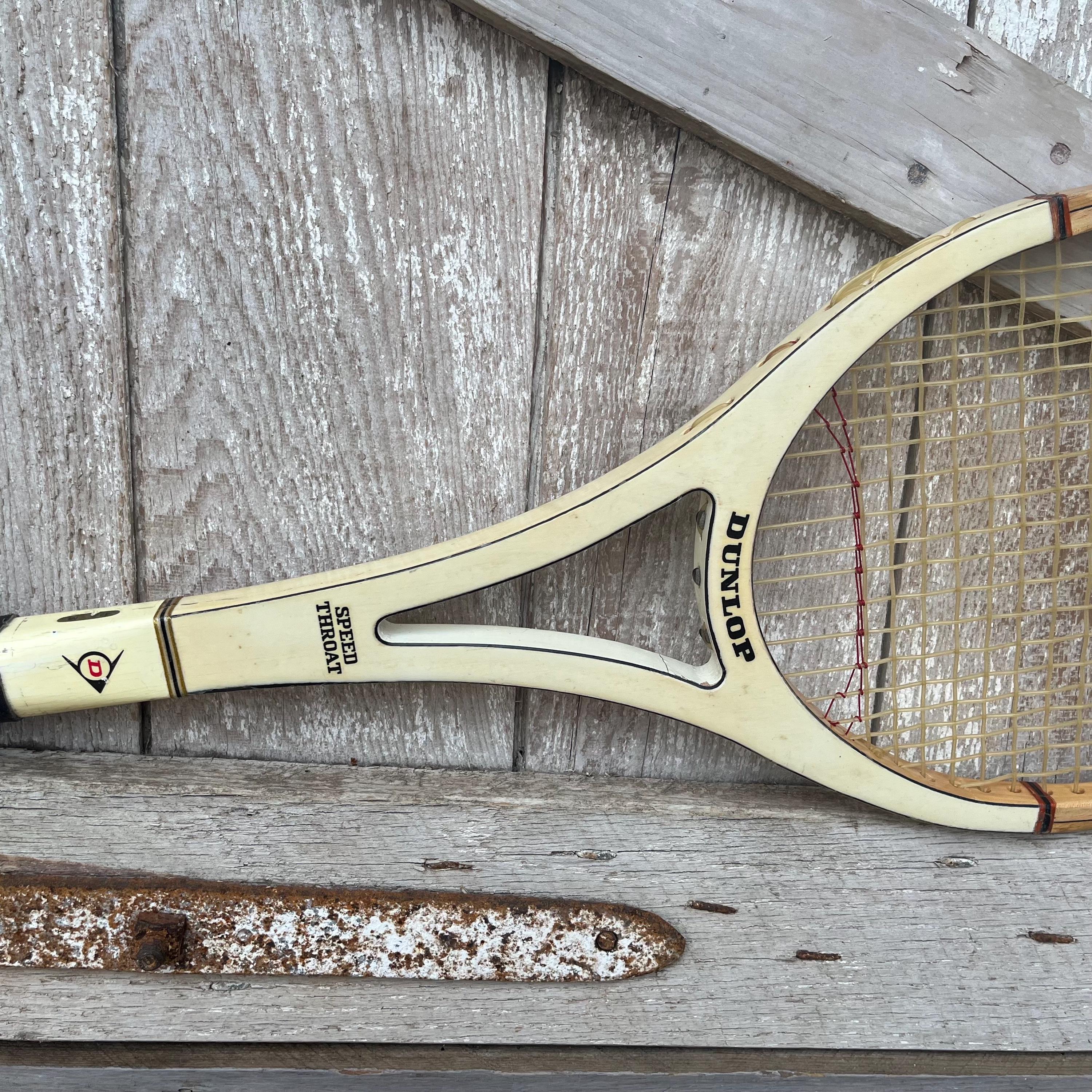 Wood Tennis Rackets Slazenger Demon Bancroft Newport Wilson Dunlop Wood ...