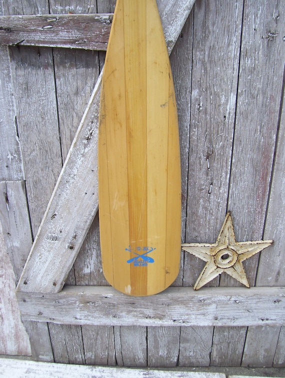 Short Wooden Paddle - 18 Inches - Engraved Customized Oar Baby Award Gift  Boating Boat Canoe Wall