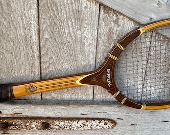 Wood Tennis Racquets Spalding Pancho Gonzales Donnay Flight Trophy