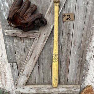 Bate de béisbol de madera vintage Louisville Slugger Wilson Harold Baines Chicago White Sox George Brett TU ELECCIÓN C imagen 9
