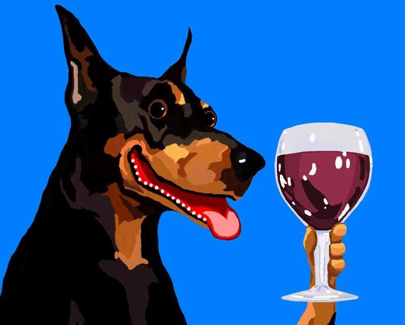 champagne doberman