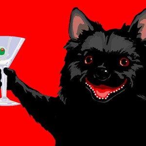 Pomeranian (black)