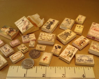 Dollhouse Miniature 1:12 Scale Digital Download Print-On-Demand pretty presentation boxes Kit 36