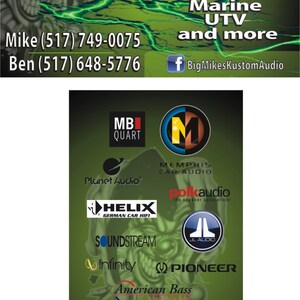 250 Single or Double Sided Custom Printed Business Cards 14pt or 16pt Matt or UV Glossy Coated image 3