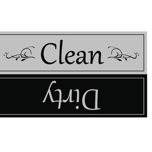 Clean/Dirty Dishwasher Magnet, Clean Dirty Magnet, Clean Dirty Diswasher Magnet image 1