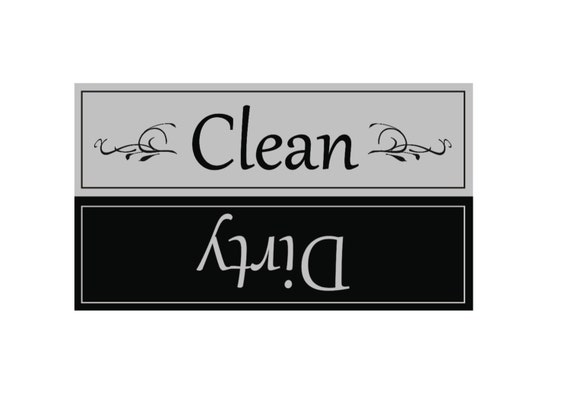 Clean/dirty Dishwasher Magnet, Clean Dirty Magnet, Clean Dirty