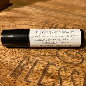 Fierce Focus Roll-on Oil