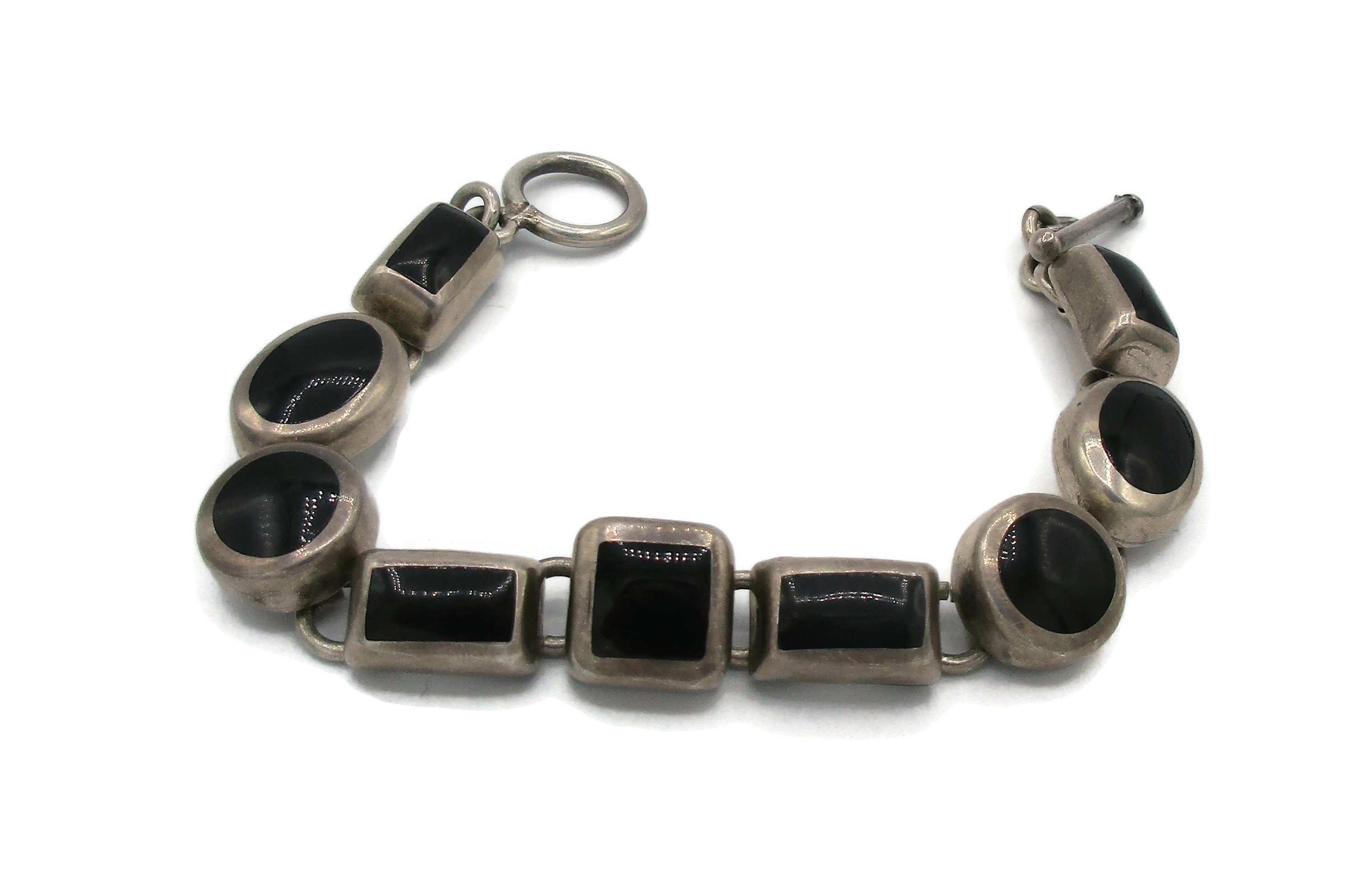 ★人気★【SHOVEOFF】 Star Coin Silver Onyx Bead bracelet il_fullxfull.2922946439_1lhl.jpg