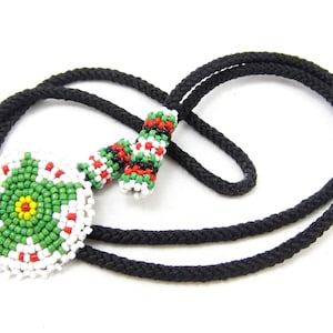 Seed Bead Bolo Tie - Etsy display picture 2