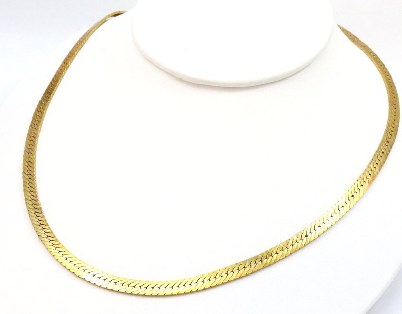 Gold Ton Acryl Blume Kette Halskette