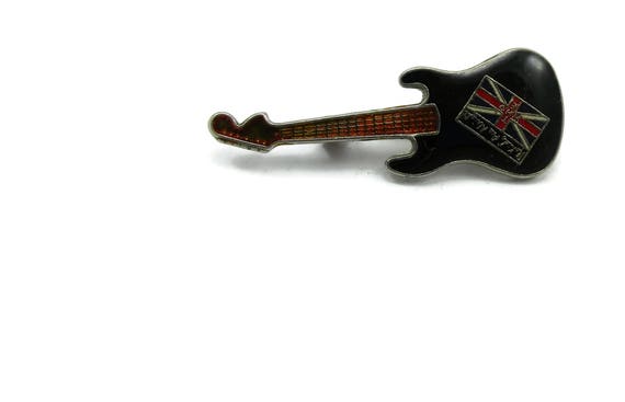 Iconic ROCK ROLL History RARE The Who The Kids Are Alright Guitar Pin 1960s Original Tour Pin Rock Concert Lapel Pin Collectors View 2