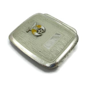 Hickock Sterling Belt Buckle Shriner Mason Buckle Collectible Antique 1900s Engraveable Antique 925 Fine Old Vintage