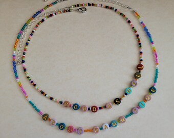 Lizzo Song Title Beaded Necklace: 'About Damn Time', 'Good as Hell'