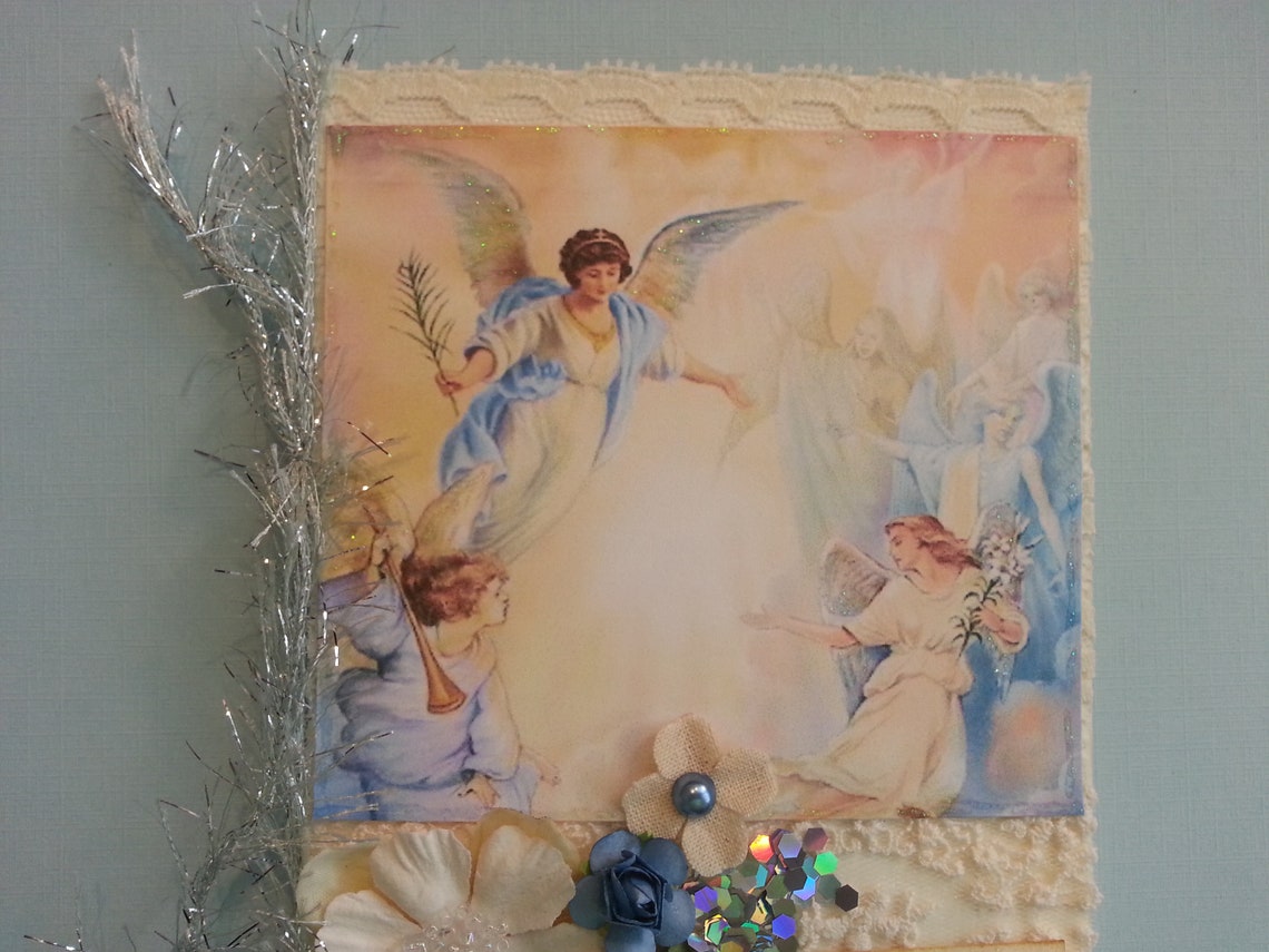 Angels in Heaven Sympathy Card Custom Sympathy Card Male Etsy UK
