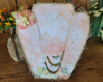 Jasper Serpentine Beaded Necklace: Earth Tone Dainty Chain