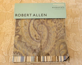 Robert Allen Fabric Sample Book, Cool Tones, Craft Supplies