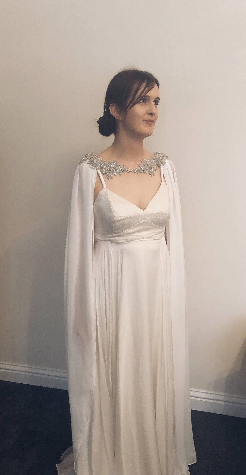 Crystal Bridal Cape Bridal Cape Wedding Cape Bridal Etsy UK