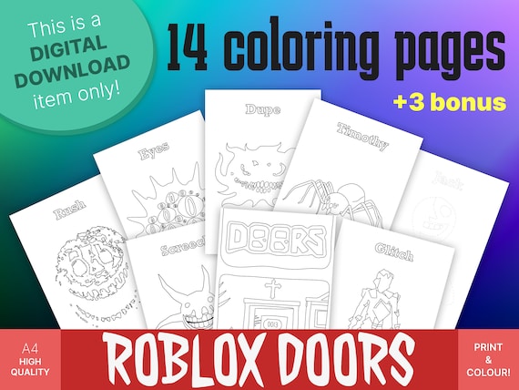 Eyes, Roblox doors | Photographic Print