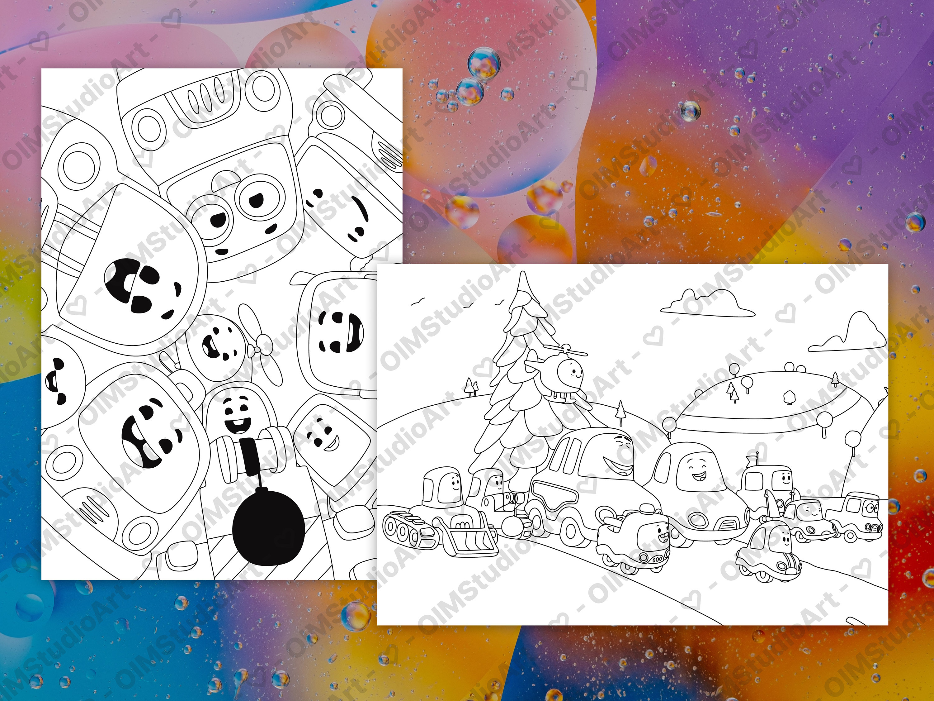 Printable Go Go Cory Carson Coloring - Il Fullxfull.5338045165 3bbf