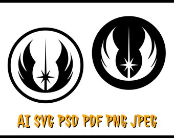 Jedi-ordesymbool | Star Wars-svg (ai, pdf, png)