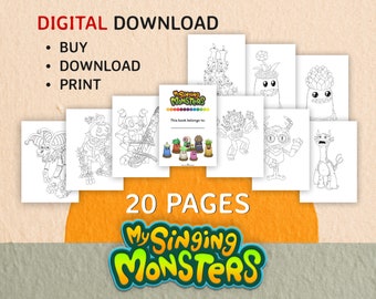 Epic Wubbox  Singing monsters, Monster drawing, Monster coloring pages