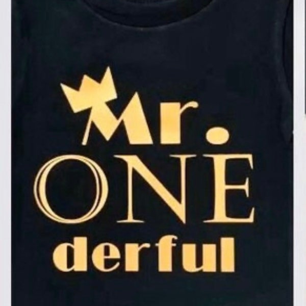 Mr Onederful - Etsy
