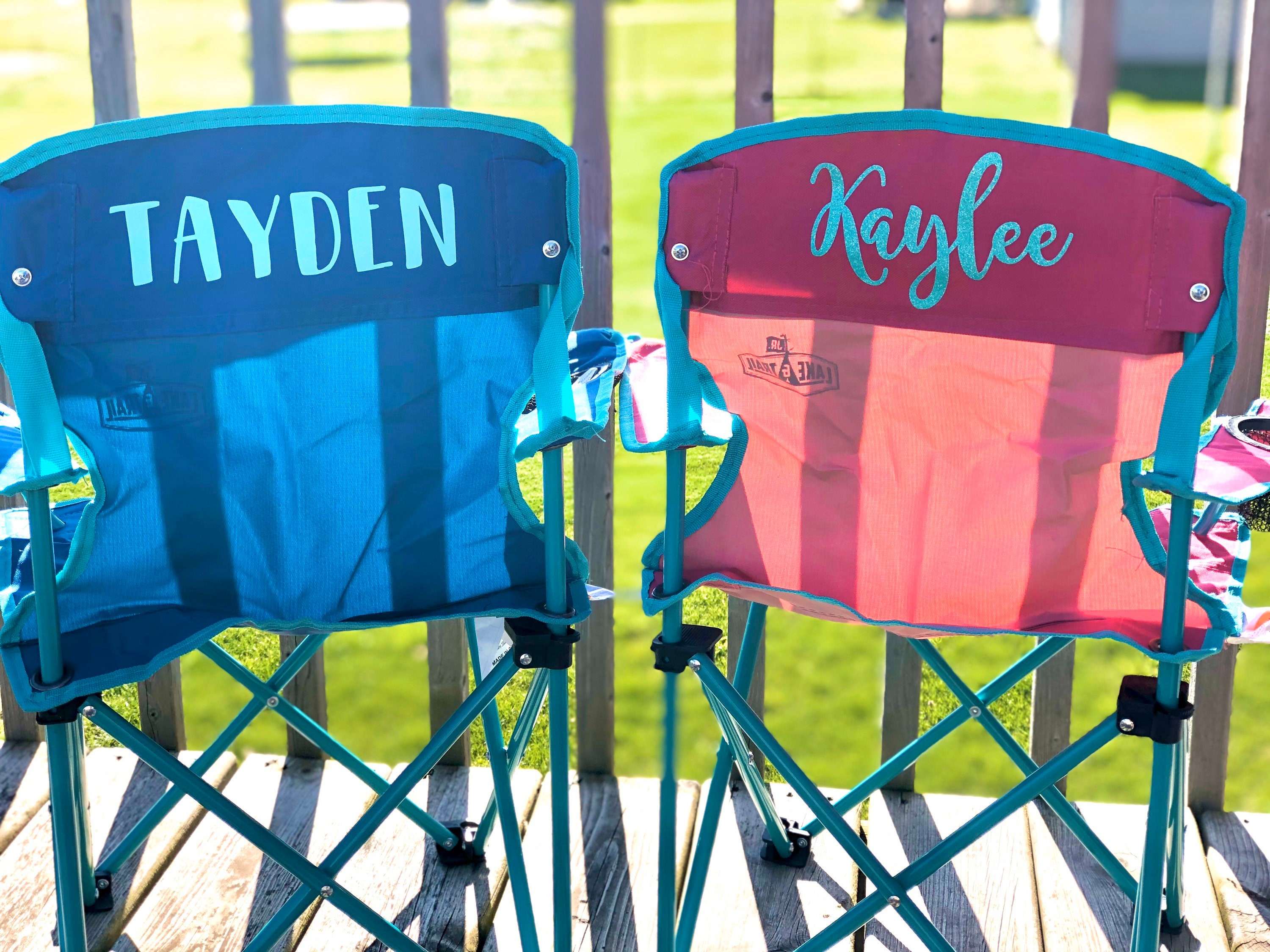 Personalized Kids Camping Chair Customized Kids Camping Chair